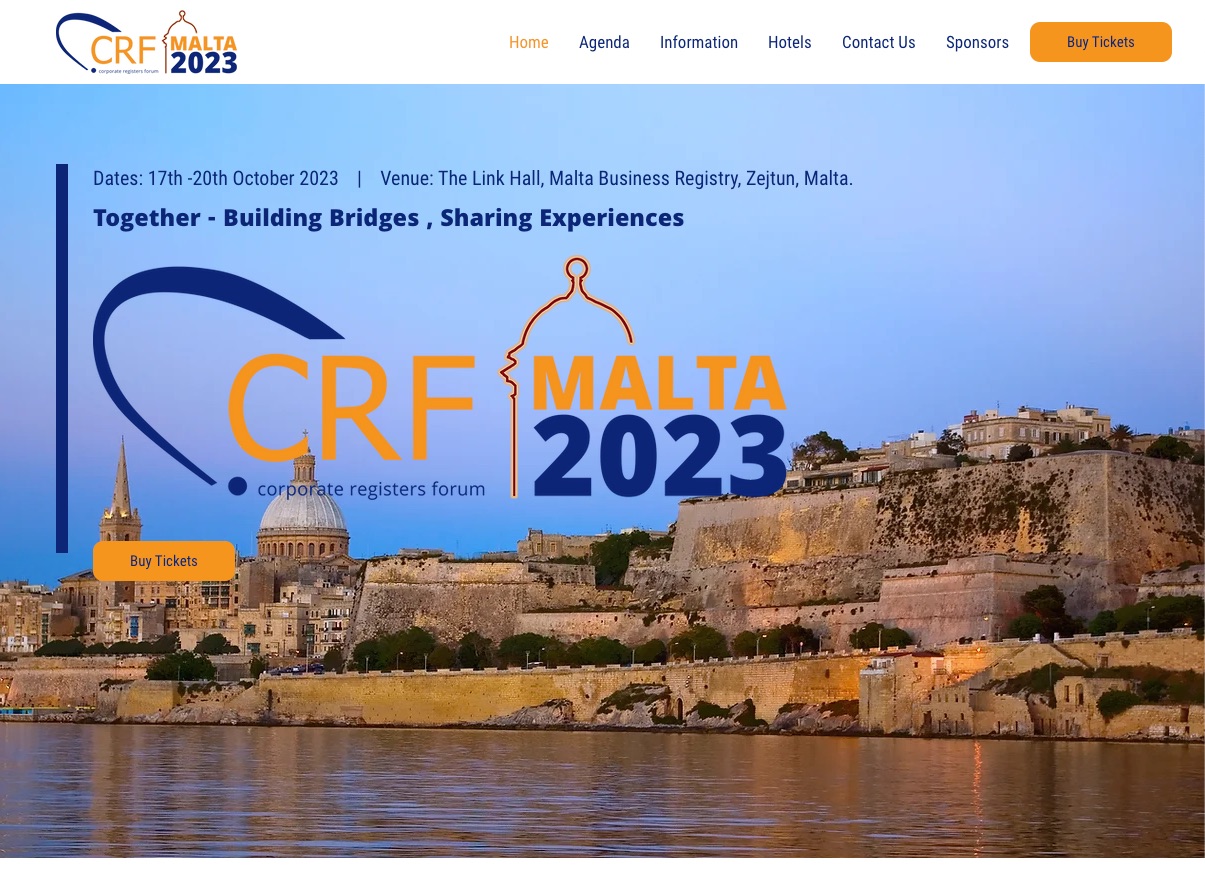 Corporate Registers Forum Malta 2023