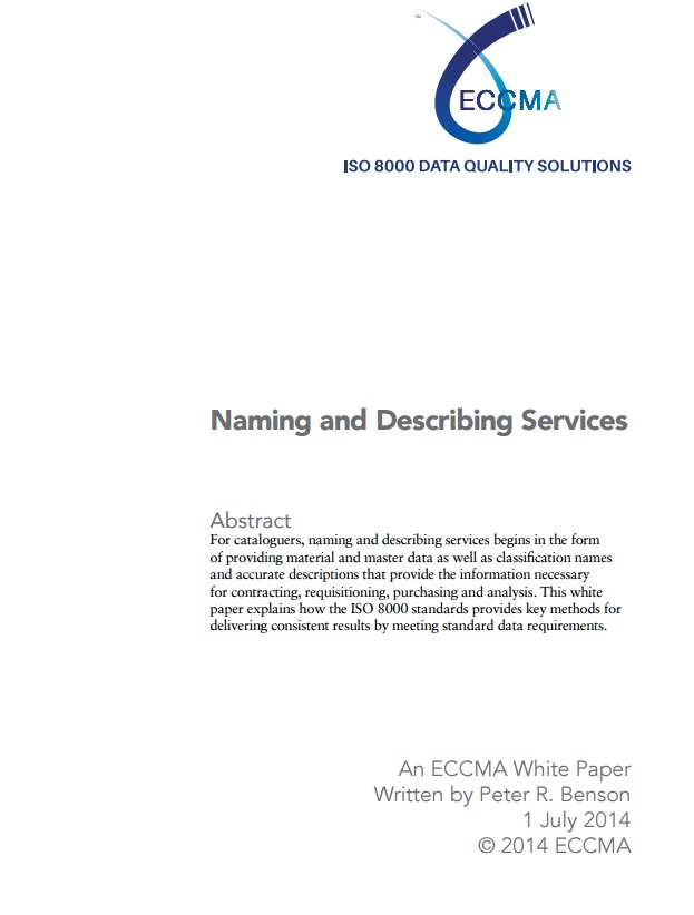 Naming and Describing Services
