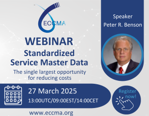 Standardized Service Master Data: The single largest opportunity for reducing costs - March 2025 Webinar