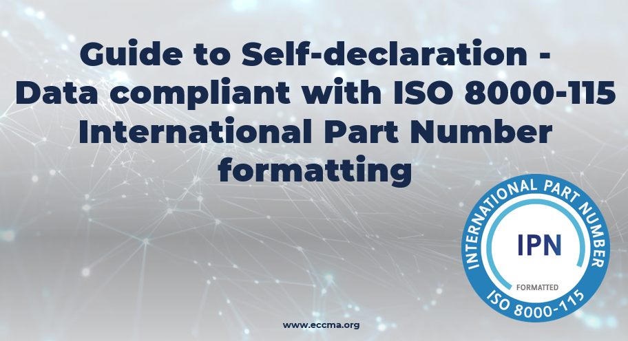 Example Iso Form Number ISO 8000-115 International Part Number - Accuracy in every part number ...
