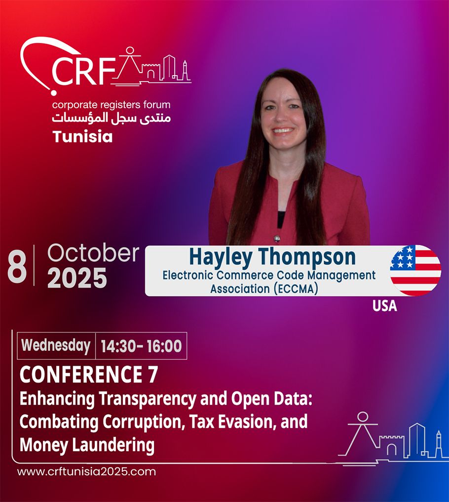 ECCMA at the CRF Corporate Registers Forum Conference 2025