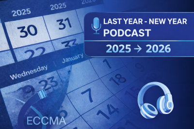 ECCMA Podcast 2025 into 2026